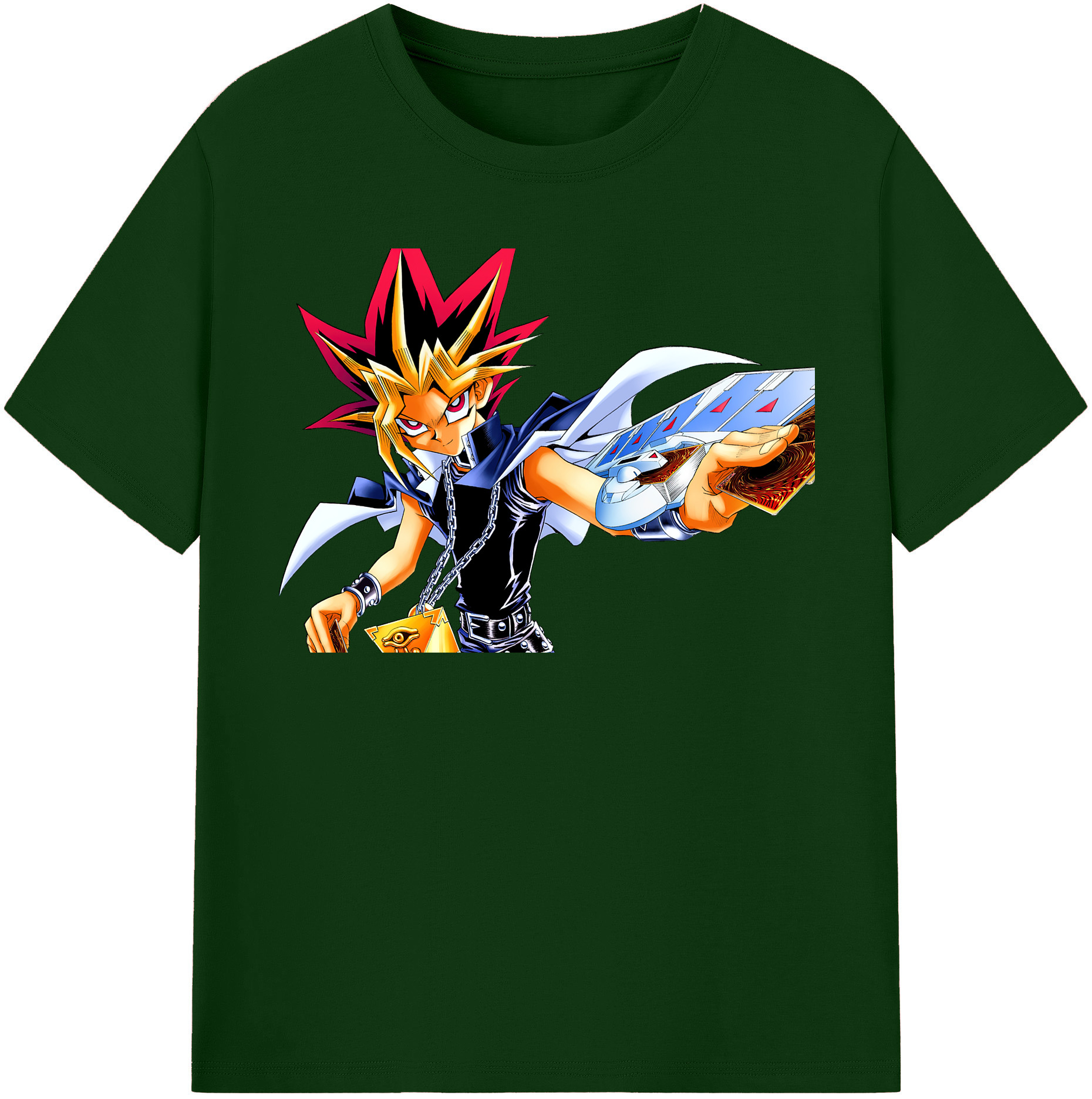 （画像用） 遊☆戯☆王 Yu-Gi-Oh! 綿100％半袖Tシャツ（フロントプリント）